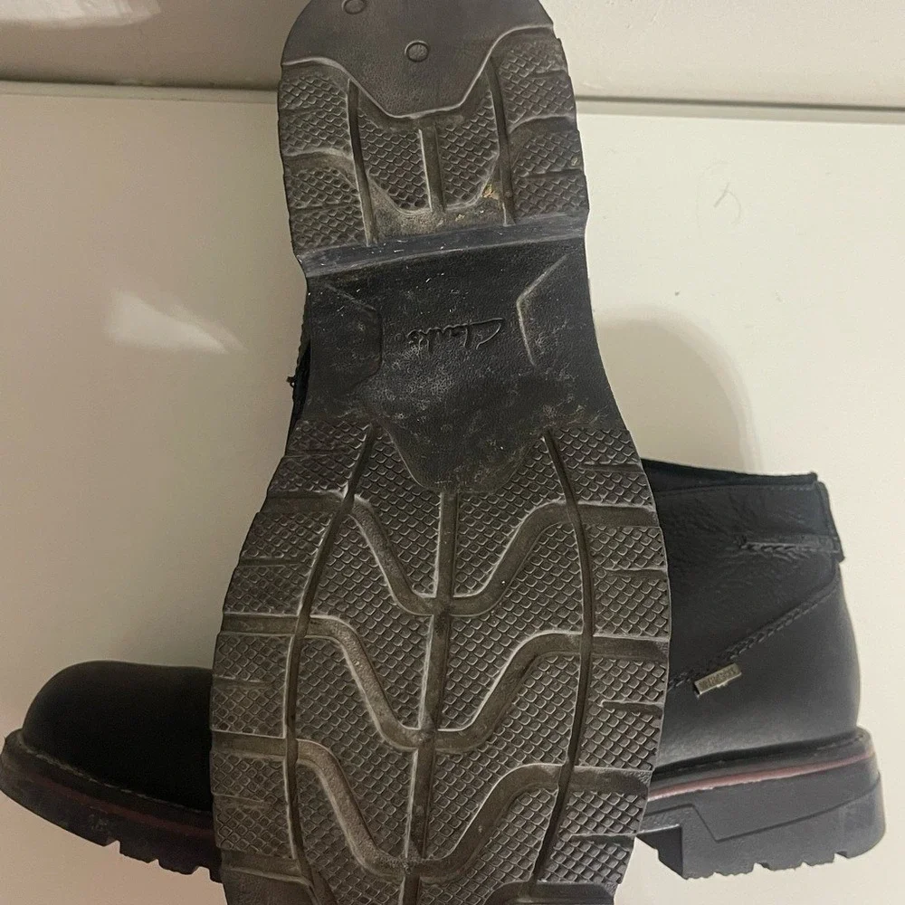 Clarks Black Leather Chukka Boots‎ for Men Size 11